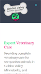 Mobile Screenshot of goldenvalleyanimalhospital.com